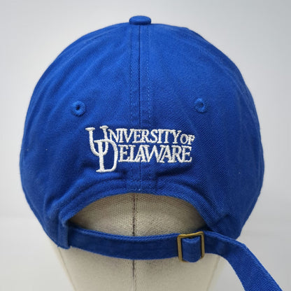 Delaware Blue Hens NCAA econscious One Size Cap Organic Cotton Mascot Logo White