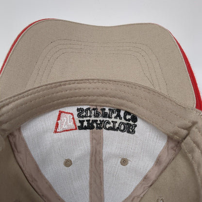 TSC Tractor Supply Co. Since 1938 Slideback Hat Tan One Size 6 Panel