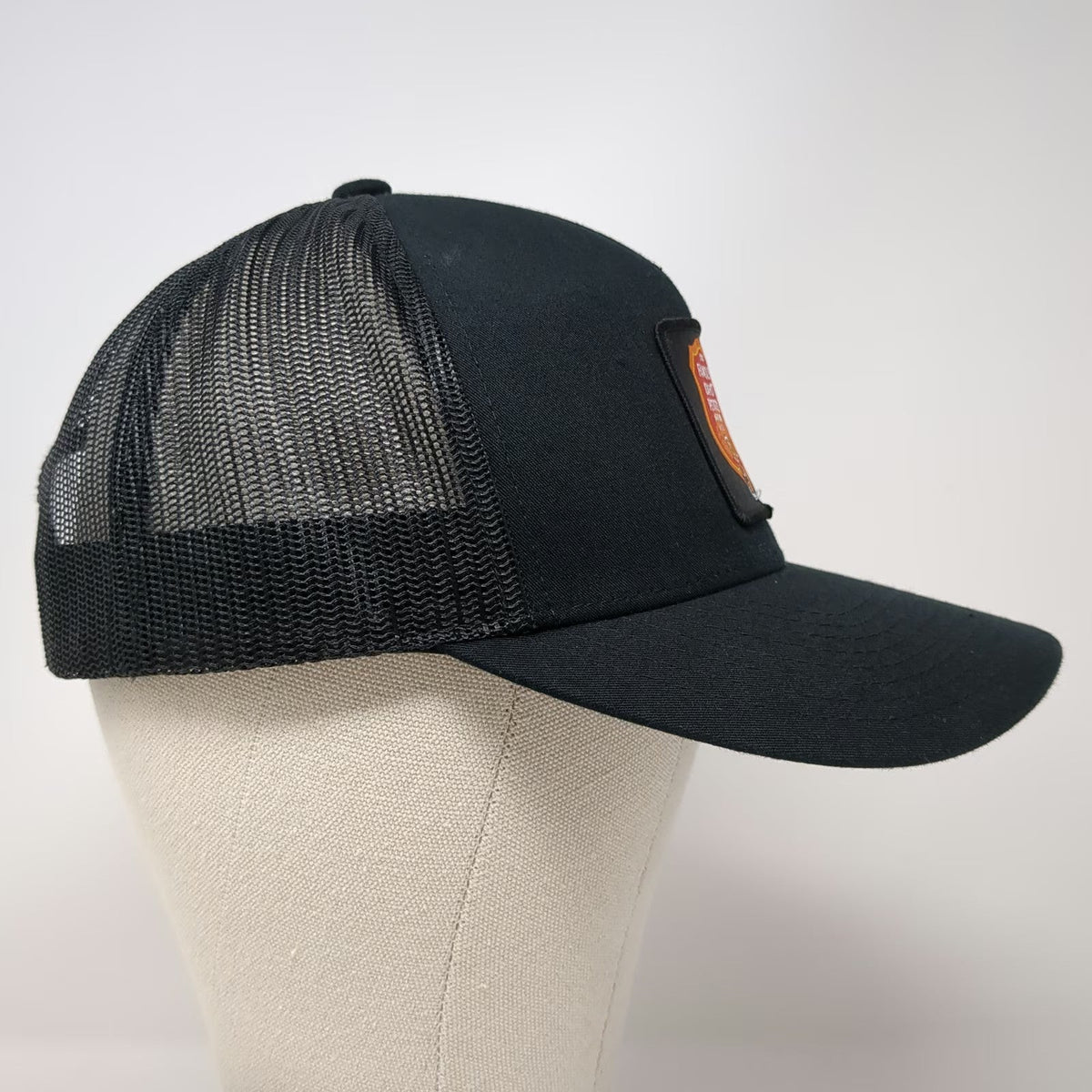 Yupoong Trucker Hat Black One Size Famous Idaho Potato Marathon YMCA Snapback