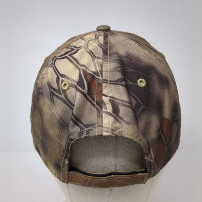Brewsky's Broiler Strapback Hat Camo One Size Adjustable Richardson