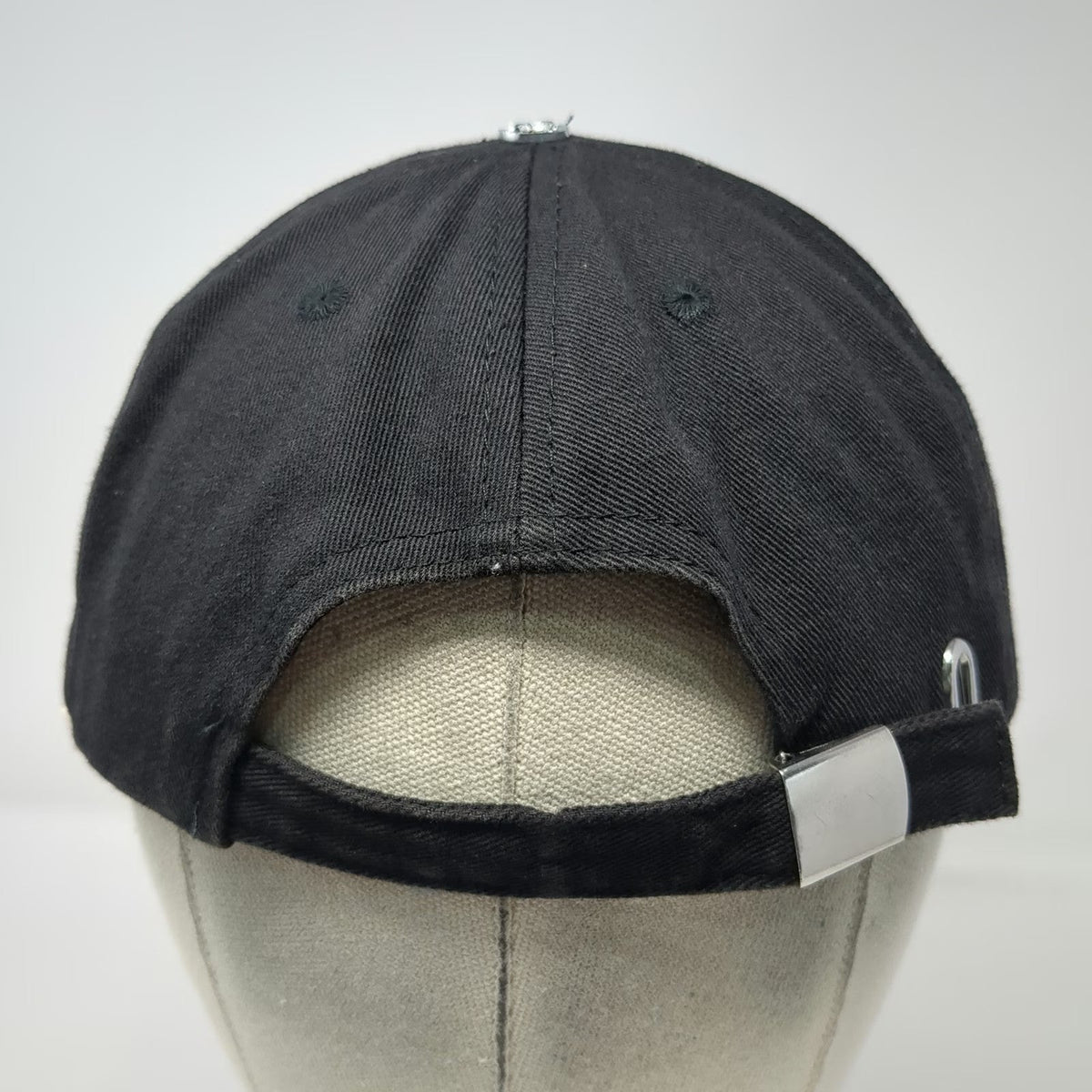 Black Baseball Cap One Size NYC 1987 Side Embroidery Cotton Adjustable Hat