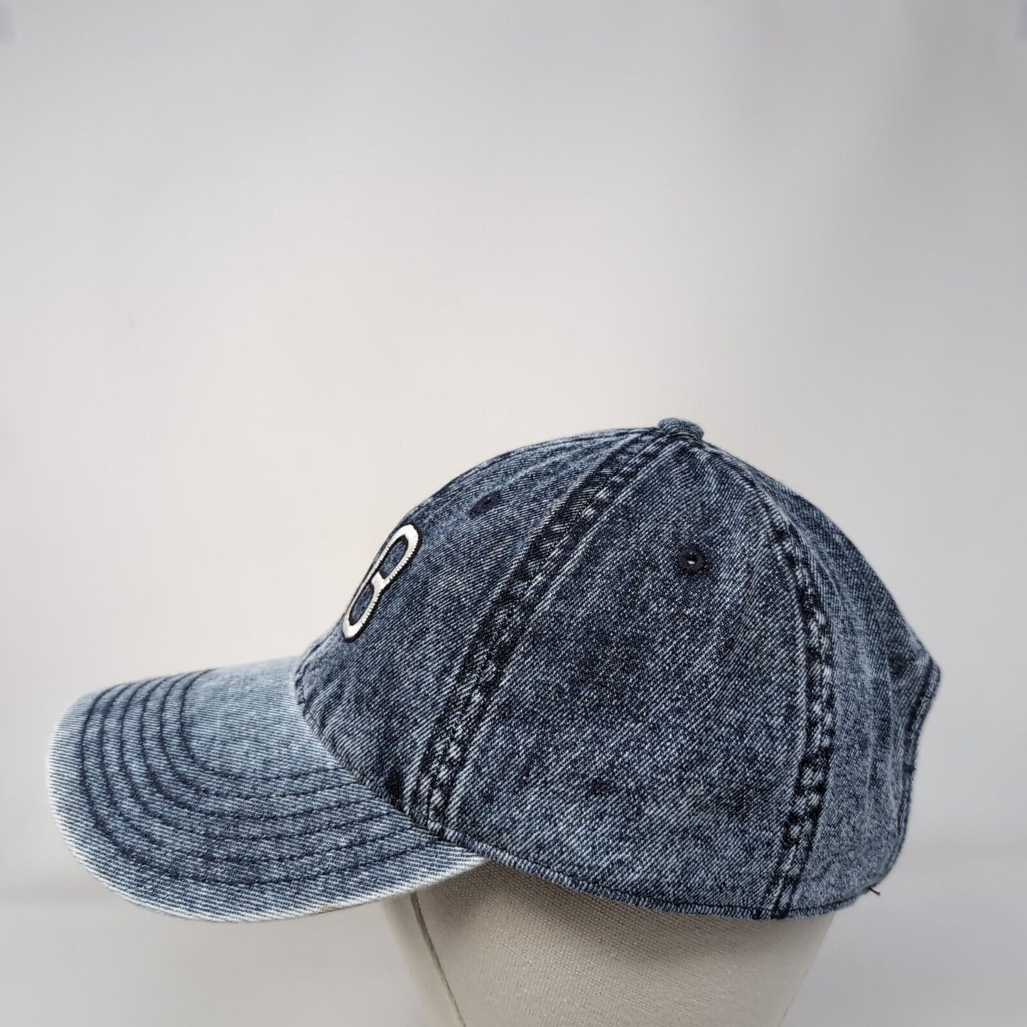 AB Slideback Hat Blue One Size Adjustable Embroidered Denim Cotton Richardson