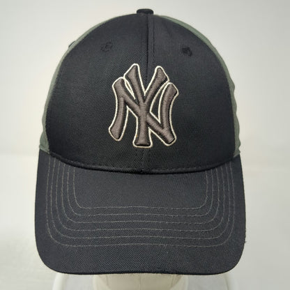New York Yankees MLB Fan Favorite Baseball Cap Black Gray One Size Hat Two Tone
