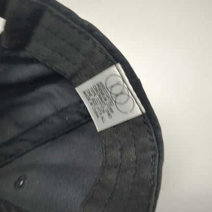 Asset Crafted Baseball Cap Black Green One Size General Cable Logo Strapback Hat