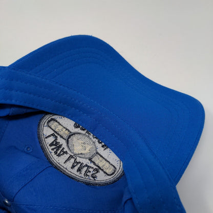 Lava Lakes Oregon Est. 1959 Strapback Hat Blue OS Adjustable Ouray Sports Wear