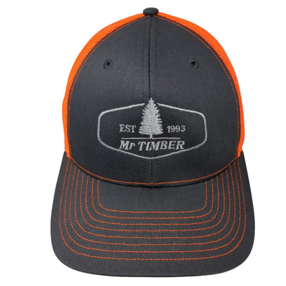 Est 1993 Mr. Timer Snapback Trucker Hat Multi OS Adjustable Mesh Back Richardson