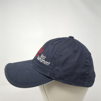 A.C.J.C.S. Scales of Justice Bass Tournament Strapback Hat Blue One Size