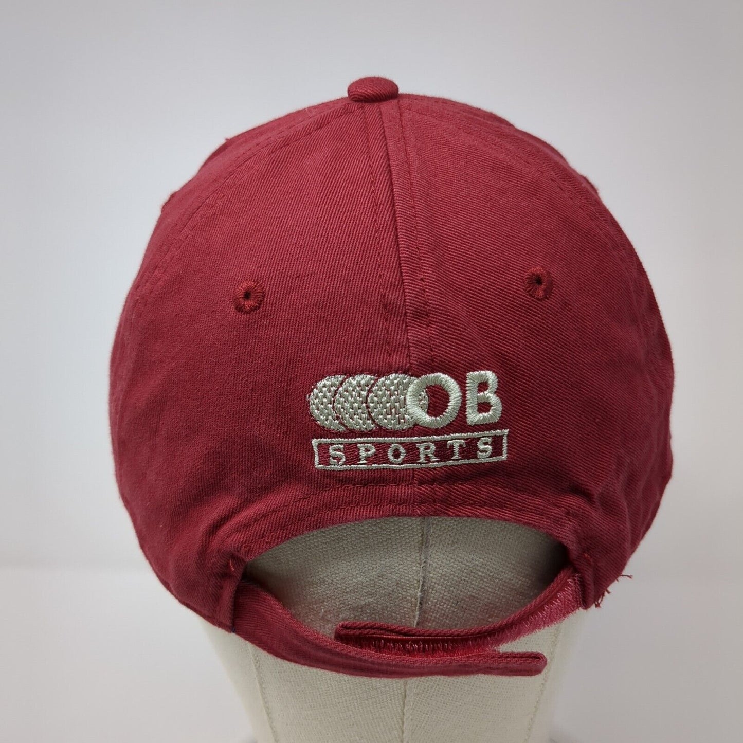 Mojave Resort Golf Club Strapback Hat Red One Size Adjustable Embroidered Pukka
