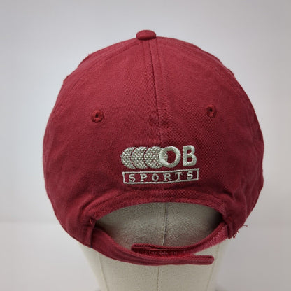 Mojave Resort Golf Club Strapback Hat Red One Size Adjustable Embroidered Pukka