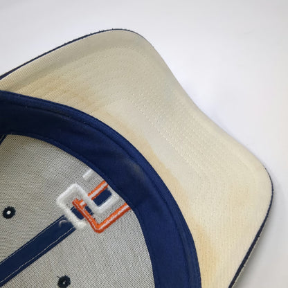 San Diego Padres MLB Twins Baseball Cap Beige Blue One Size Logo Strapback Hat