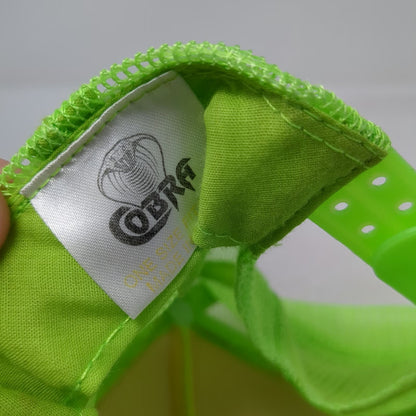 Cobra Dew Tour Trucker Hat Green One Size Mesh Snapback Foam Action Sports
