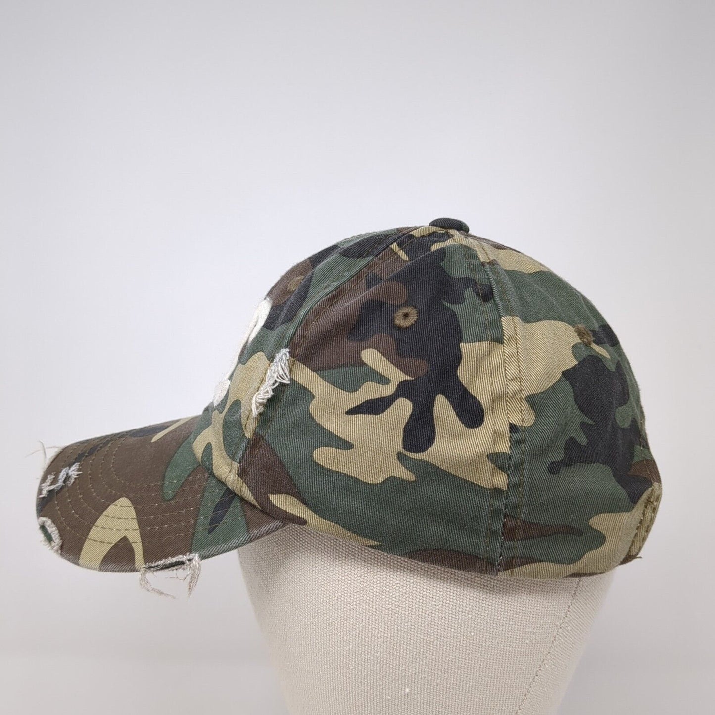 KC Slideback Hat Camouflage One Size Adjustable Outdoor District