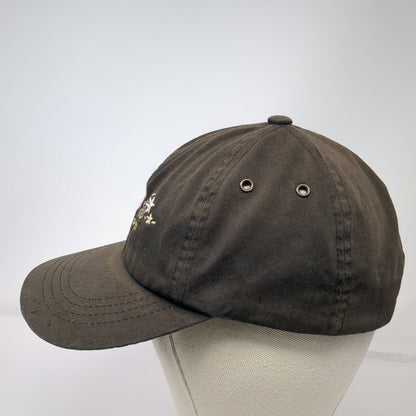 SDI Baseball Cap Black One Size Sunriver Heart Flowers Cotton Embroidered Hat