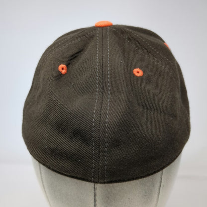 Mitchell & Ness MLB St Louis Cardinals Baseball Cap Brown Orange 7 1/8 Wool Hat