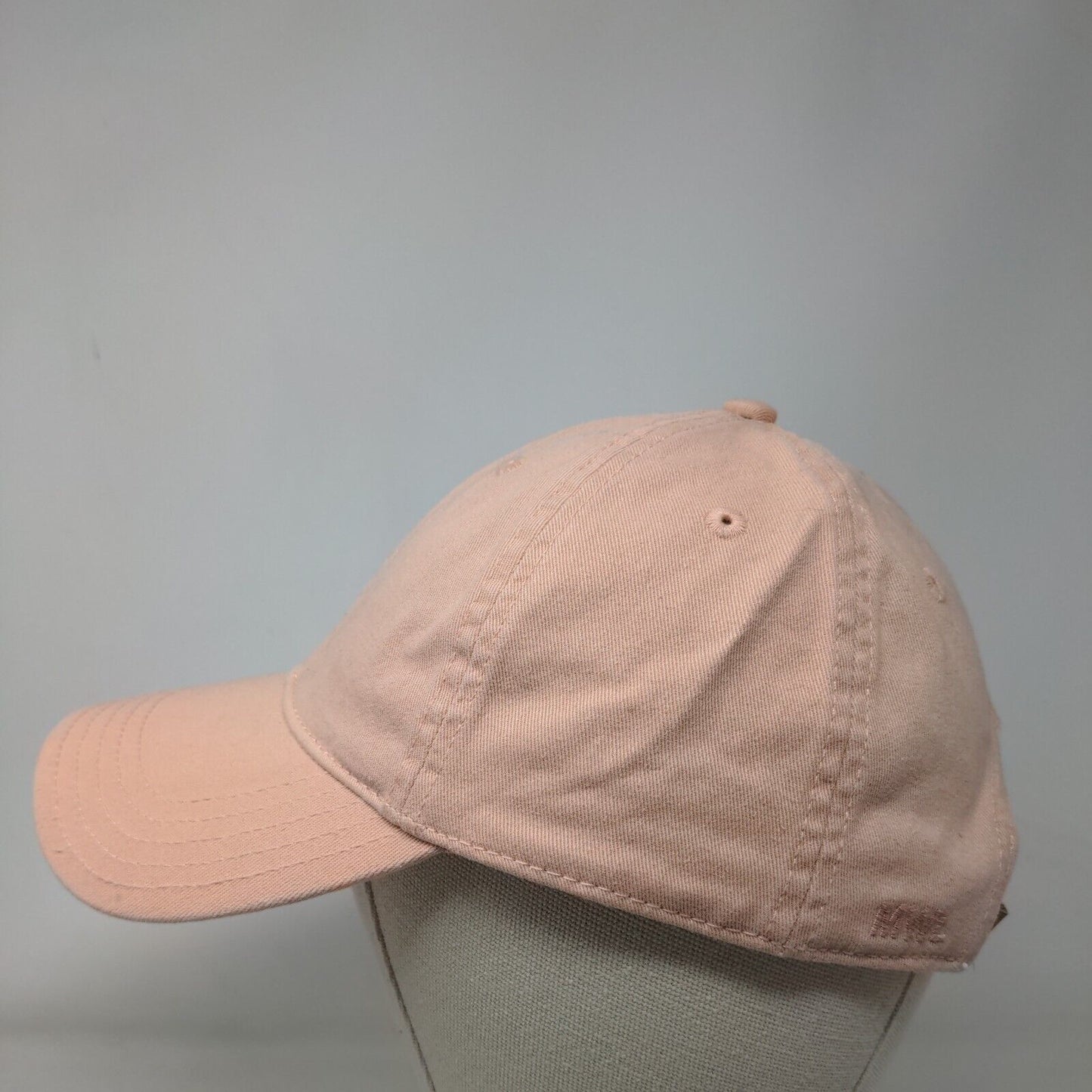 Madewell Slideback Hat Pink One Size Adjustable Embroidered 6 Panel