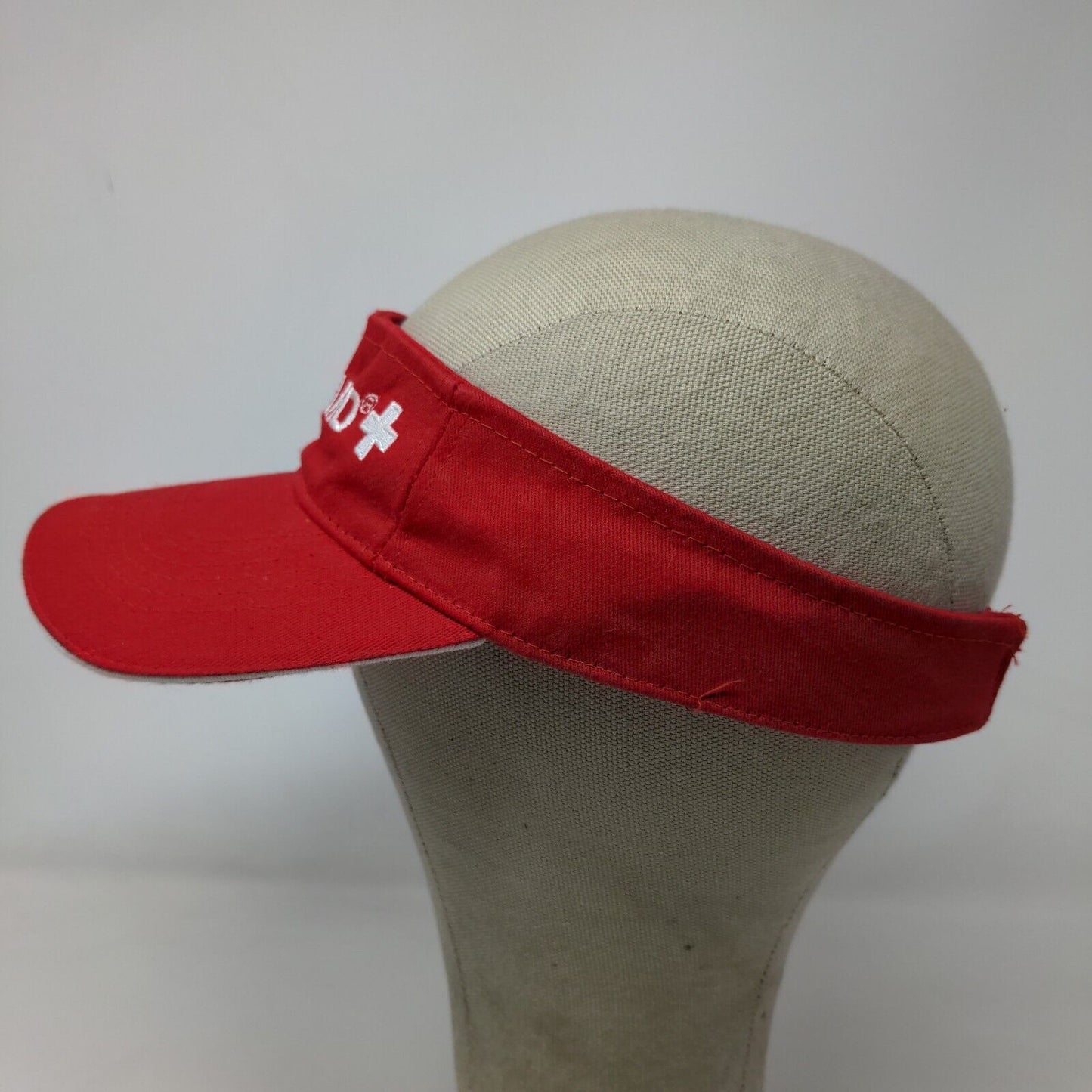 Lifeguard Brand Men's Strapback Sun Visor Hat Cap Embroidered Logo