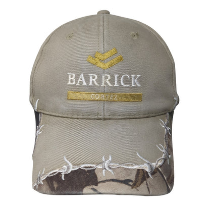 Barrick Cortez Baseball Cap Brown One Size Adjustable Camouflage Outdoor Cap