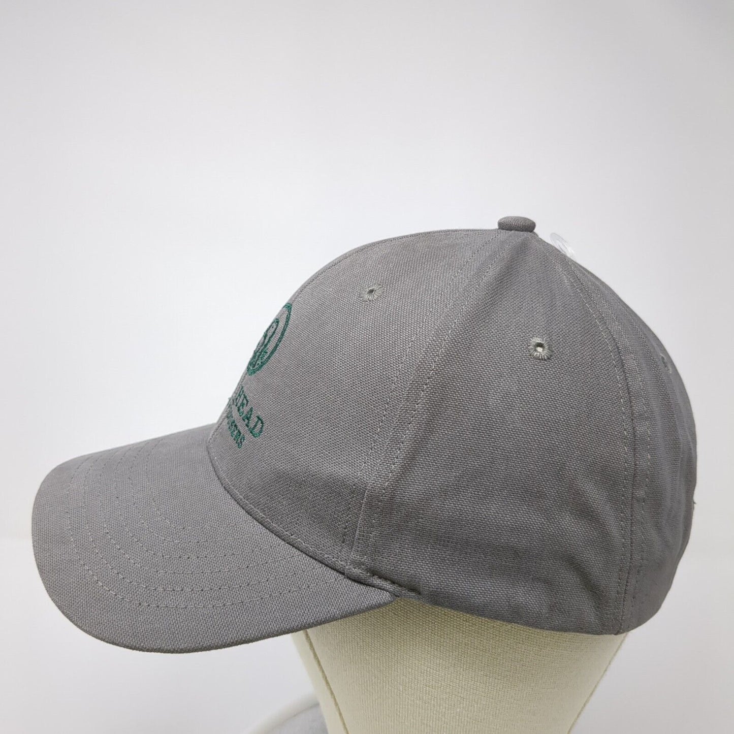 Duck Head Chino Trousers Slideback Hat Gray One Size Adjustable Embroidered