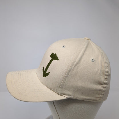 HD River Excursions Fitted Hat Tan S/M Solid Flexfit Port Authority