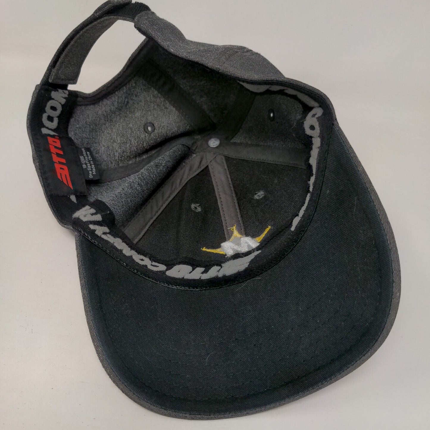 Mister Car Wash Strapback Hat Gray OSFM Adjustable Embroidered 6 Panel Otto