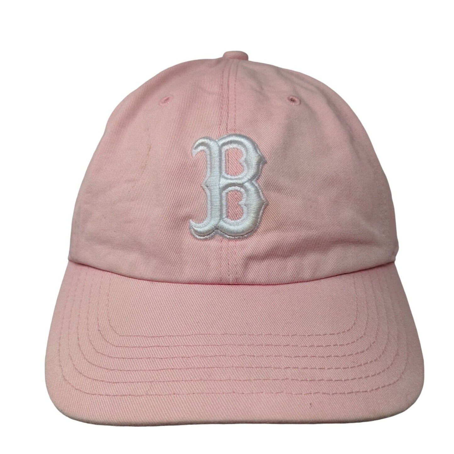 '47 Twins Women's Slideback Hat Pink OSFA Embroidered Boston Red Sox Logo