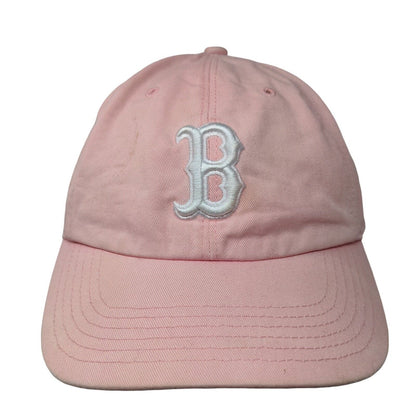 '47 Twins Women's Slideback Hat Pink OSFA Embroidered Boston Red Sox Logo