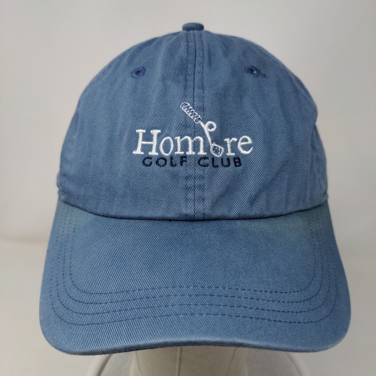 Hombre Golf Club Strapback Hat Blue Extreme Fit The Good The Bad The Ugly