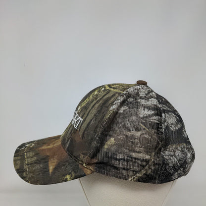 Volkert Adult Strapback Trucker Hat Camouflage One Size Mesh Back Outdoor Cap