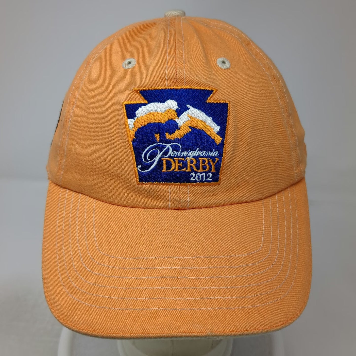 Pennsylvania Derby 2012 Baseball Cap Orange One Size Parx Racing Cotillion Hat