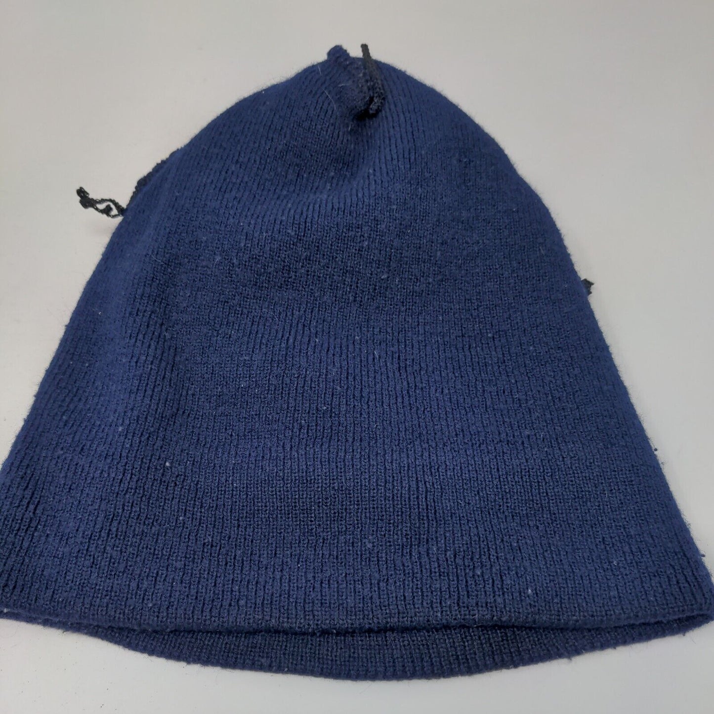 Budweiser Zink Distributing Knit Beanie Hat Blue One Size Embroidered