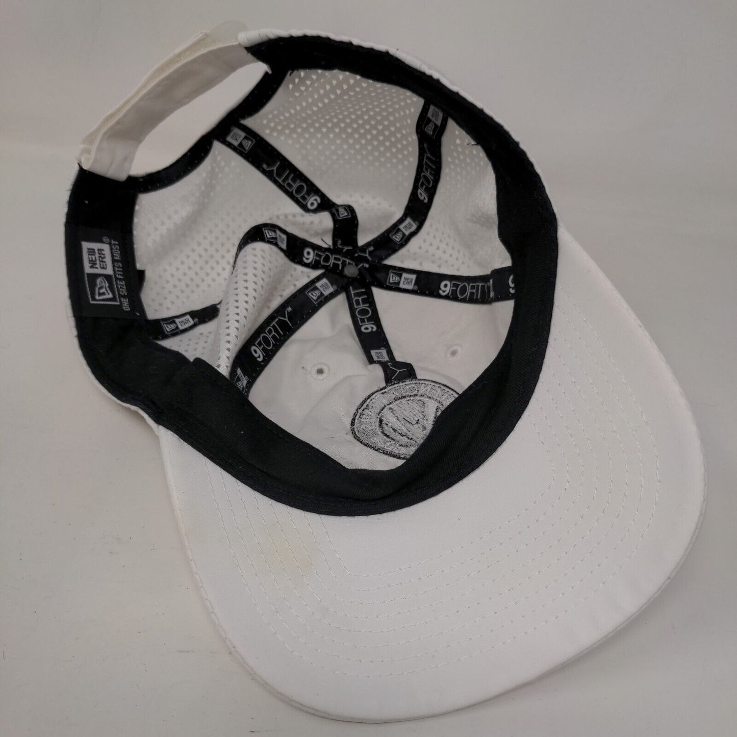 Valencia Trails Racquet Club Strapback Hat White OSFM Adjustable 9Forty New Era