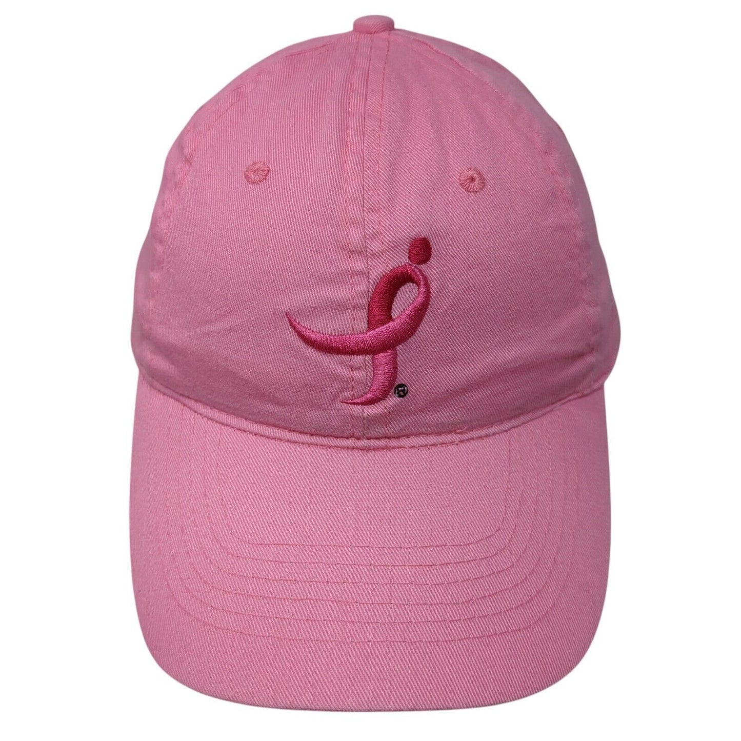 NAPA All Out For The Cure Strapback Hat Pink One Size Adjustable Embroidered