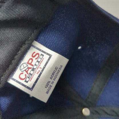 Caps Club US Navy Baseball Cap Blue One Size Eagle Shadow Embroidery Strap Hat