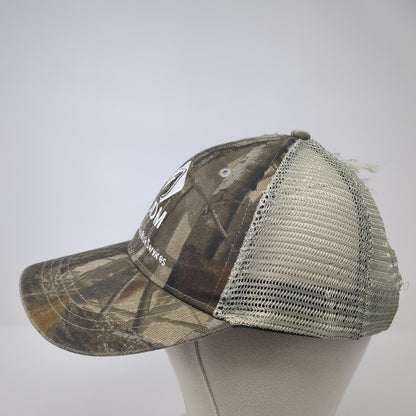 ADM Crop Risk Services Snapback Trucker Hat Multi One Size Mesh Back