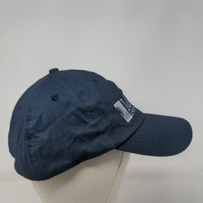 Mutual Credit Union Slideback Hat Blue One Size Adjustable Embroidered 6 Panel