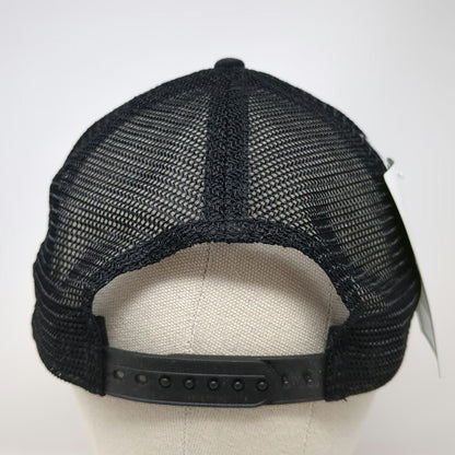John Deere Trucker Hat Black One Size Coastline Equipment Mesh Snapback Work