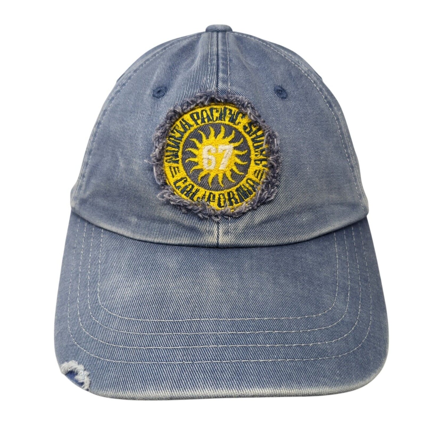 67 Pacific Shore California Strapback Hat Blue S/M Adjustable Old Navy