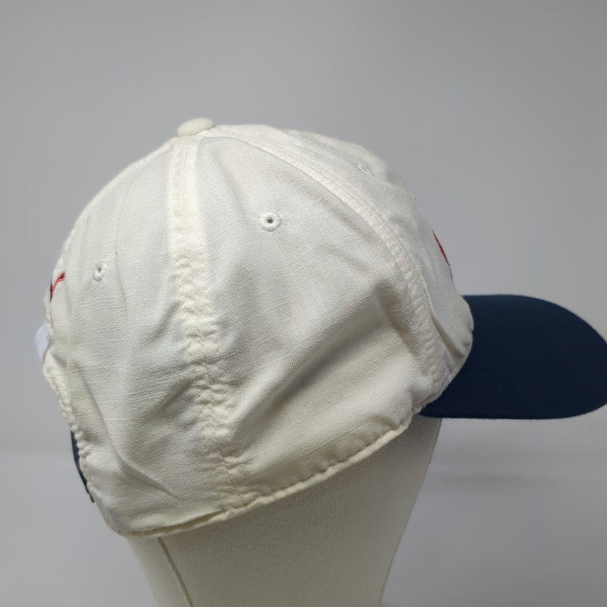 Puma Snapback Hat White Blue One Size Enjoy Golf 110 Flexfit Patch Embroidered