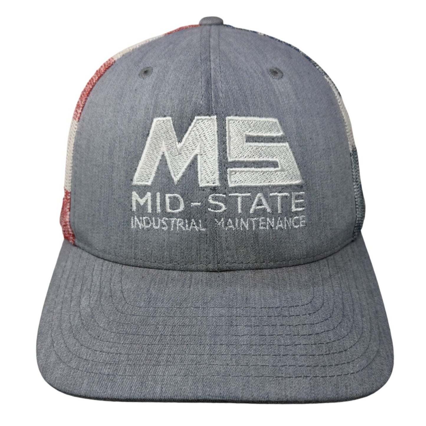 MS Mid State Industrial Maintenance Trucker Hat Multi OS Mesh Back Richardson