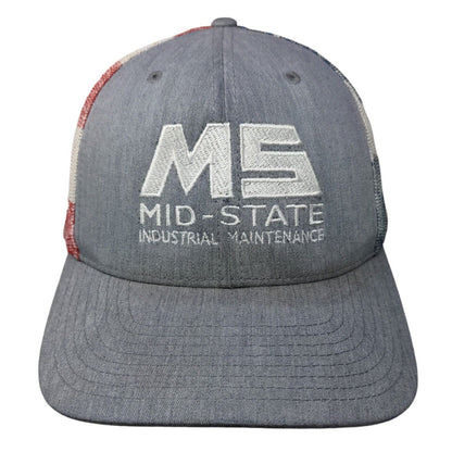 MS Mid State Industrial Maintenance Trucker Hat Multi OS Mesh Back Richardson