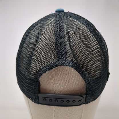 Redfish Lake Lodge Snapback Trucker Hat Green One Size Mesh Back Legacy