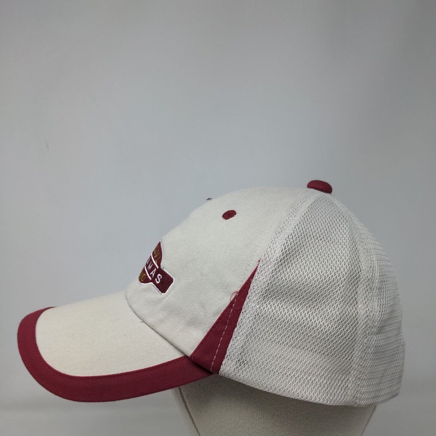 Original Brand Bahamas Slideback Trucker Hat Tan One Size Adjustable Mesh Back