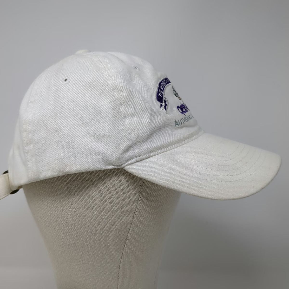 Sportsman Baseball Cap White One Size Gelati'da Authentic Italian Gelato Hat