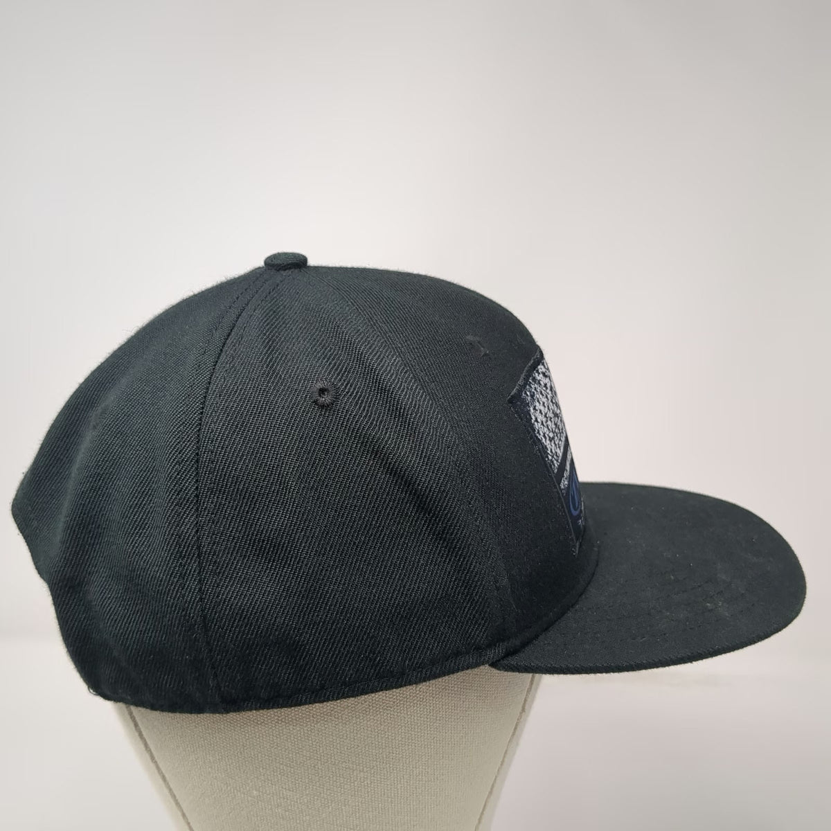 Zero Tolerance Snapback Hat Black One Size ZT American Flag Logo Patch Knife
