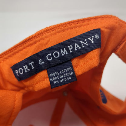 Port & Company CareFlite Helicopter Hat Orange One Size Baseball Cap Strapback