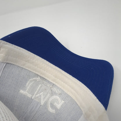 TMG Services Snapback Trucker Hat Blue OS Adjustable Mesh Back Cap America