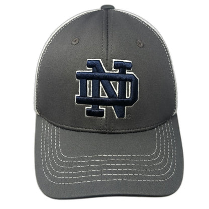 Top of the World Notre Dame Fighting Irish NCAA Gray One Size Mesh Trucker Hat