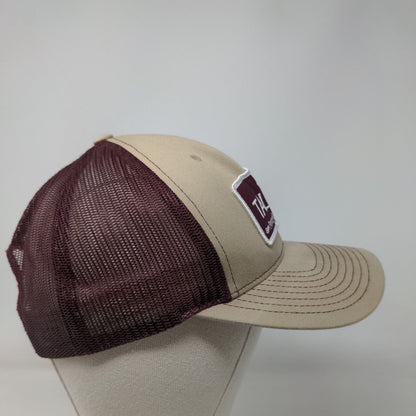 Talquin Portable Restrooms Snapback Mesh Back Trucker Hat Multi One Size