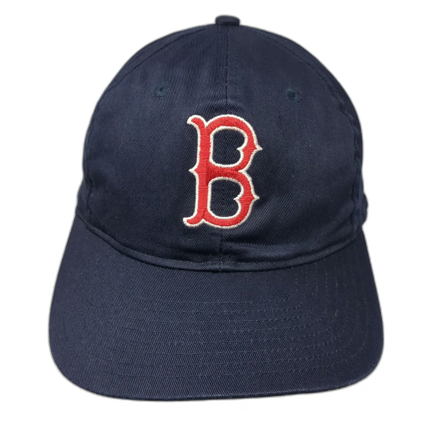 Boston Red Sox MLB Twins Enterprise Snapback Blue Hat One Size Green Underbrim