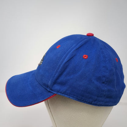 Signatures Louisiana Tech Bulldogs NCAA Blue Red OSFM Strapback Cap Hat Mascot